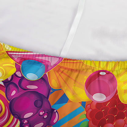Candy And Jelly Pattern Print Sofa Cover