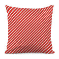 Candy Cane Stripe Pattern Print Pillow Cover