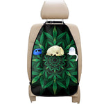 Cannabis Leaf Mandala Print Car Seat Organizers
