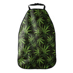 Cannabis Leaves Pattern Print Car Seat Organizers