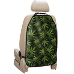 Cannabis Leaves Pattern Print Car Seat Organizers