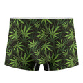 Cannabis Leaves Pattern Print Men's Boxer Briefs