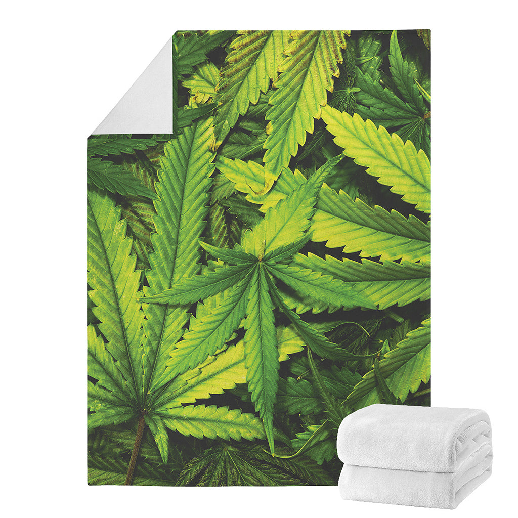 Cannabis Print Blanket