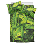 Cannabis Print Duvet Cover Bedding Set