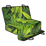 Cannabis Print Pet Car Back Seat Cover