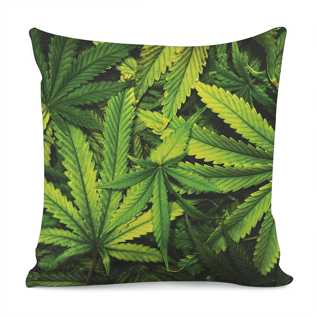 Cannabis Print Pillow Cover