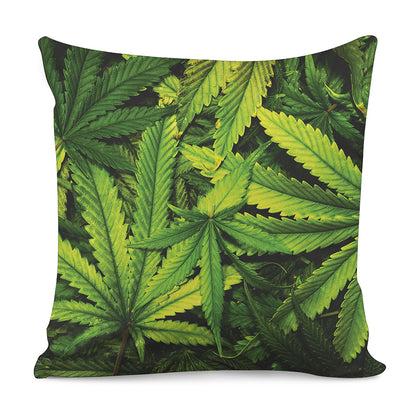 Cannabis Print Pillow Cover