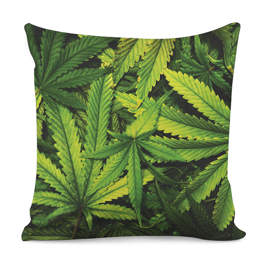 Cannabis Print Pillow Cover