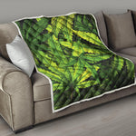 Cannabis Print Quilt