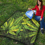 Cannabis Print Quilt