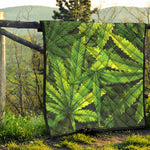 Cannabis Print Quilt