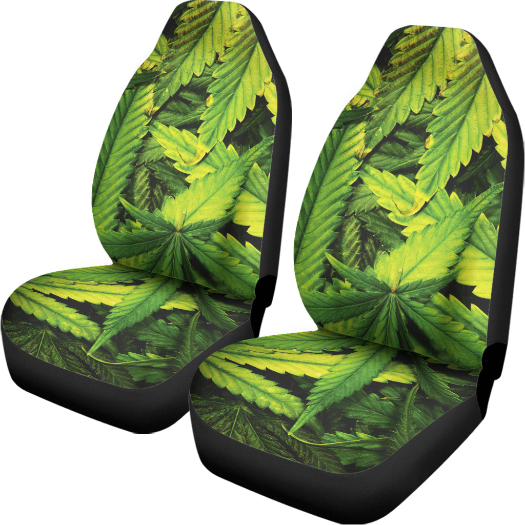 Cannabis Print Universal Fit Car Seat Covers