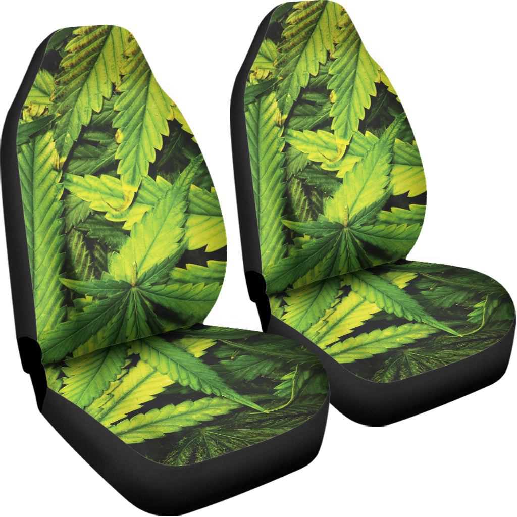 Cannabis Print Universal Fit Car Seat Covers