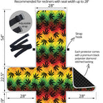 Cannabis Rasta Pattern Print Recliner Protector