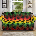 Cannabis Rasta Pattern Print Sofa Protector