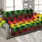 Cannabis Rasta Pattern Print Sofa Protector