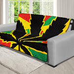 Cannabis Rasta Print Futon Protector