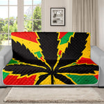 Cannabis Rasta Print Futon Protector