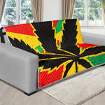 Cannabis Rasta Print Futon Protector