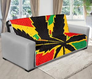 Cannabis Rasta Print Futon Protector