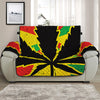 Cannabis Rasta Print Half Sofa Protector