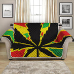 Cannabis Rasta Print Loveseat Protector