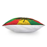 Cannabis Rasta Print Pillow Cover