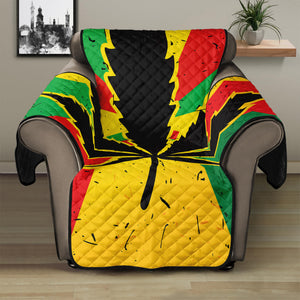 Cannabis Rasta Print Recliner Protector