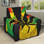 Cannabis Rasta Print Recliner Protector