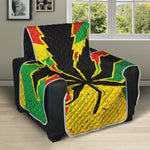 Cannabis Rasta Print Recliner Protector