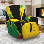 Cannabis Rasta Print Recliner Slipcover