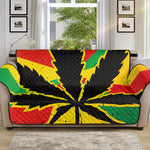 Cannabis Rasta Print Sofa Protector