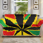 Cannabis Rasta Print Sofa Protector