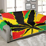 Cannabis Rasta Print Sofa Protector