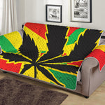 Cannabis Rasta Print Sofa Protector