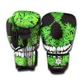 Cannabis Skull Print Boxing Gloves