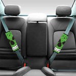 Cannabis Skull Print Car Seat Belt Covers