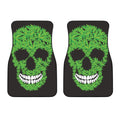 Cannabis Skull Print Front Car Floor Mats