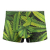 Cannabis Texture Print Men's Boxer Briefs