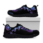 Capricorn And Astrological Signs Print Black Sneakers