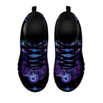 Capricorn And Astrological Signs Print Black Sneakers