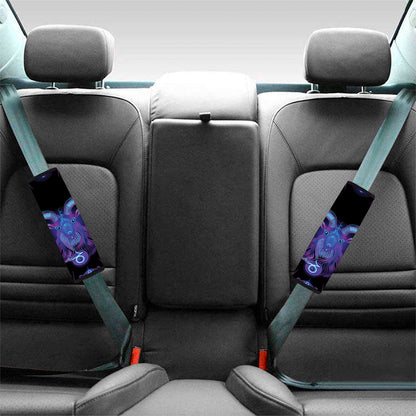 Capricorn And Astrological Signs Print Car Seat Belt Covers