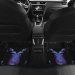 Capricorn And Astrological Signs Print Front and Back Car Floor Mats