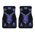 Capricorn And Astrological Signs Print Front Car Floor Mats