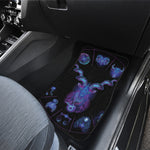 Capricorn And Astrological Signs Print Front Car Floor Mats