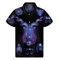 Capricorn And Astrological Signs Print Men's Short Sleeve Shirt