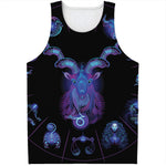 Capricorn And Astrological Signs Print Men's Tank Top