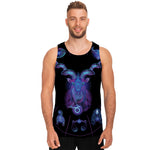 Capricorn And Astrological Signs Print Men's Tank Top