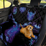 Capricorn And Astrological Signs Print Pet Car Back Seat Cover
