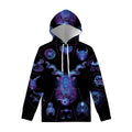 Capricorn And Astrological Signs Print Pullover Hoodie